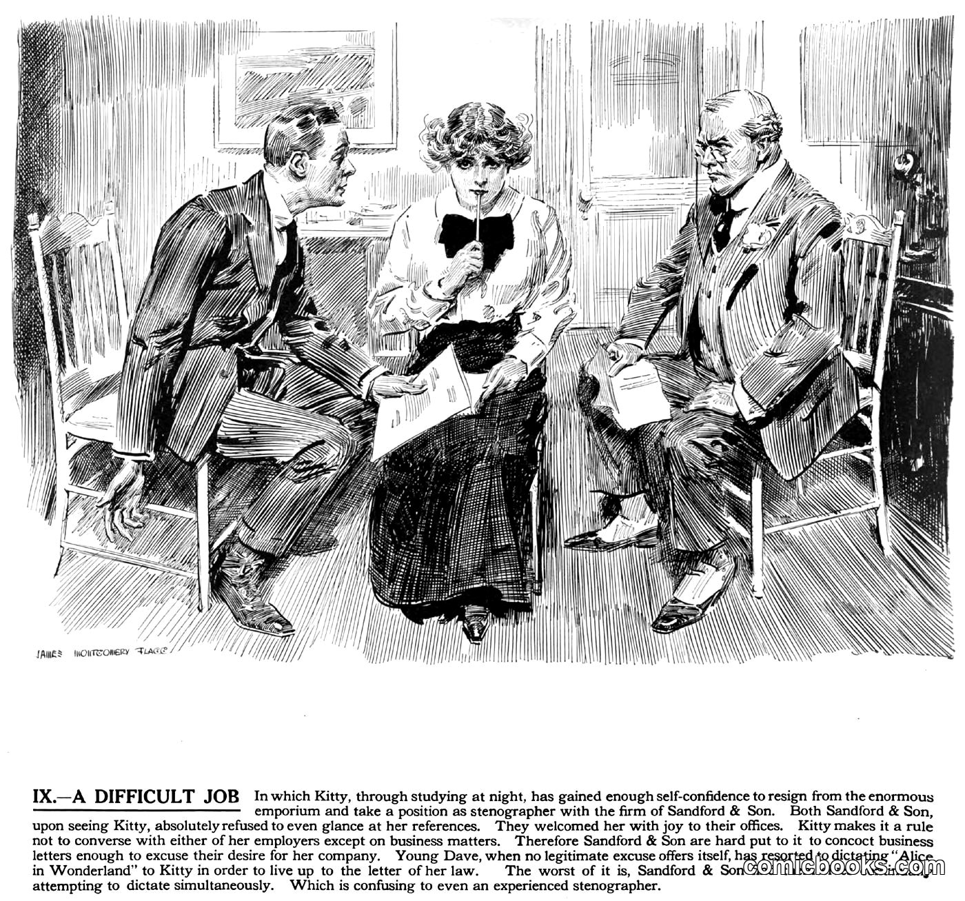Kitty Cobbe, "A Difficult Job"