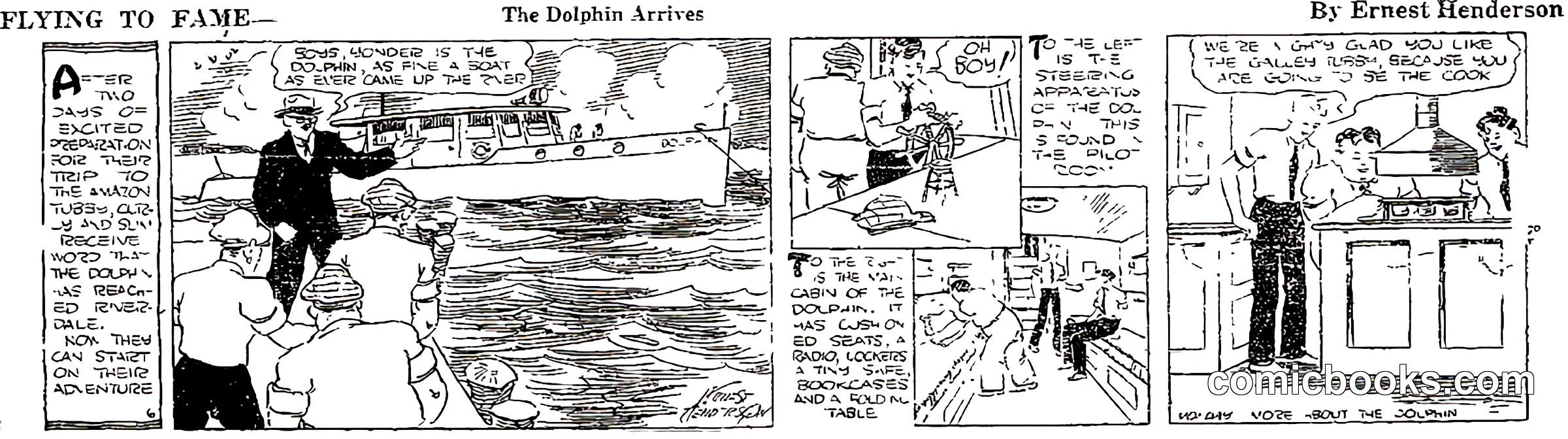 Flying to Fame: The Dolphin Arrives