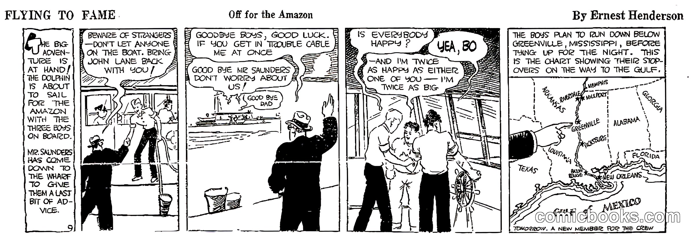 Flying to Fame: Off for the Amazon
