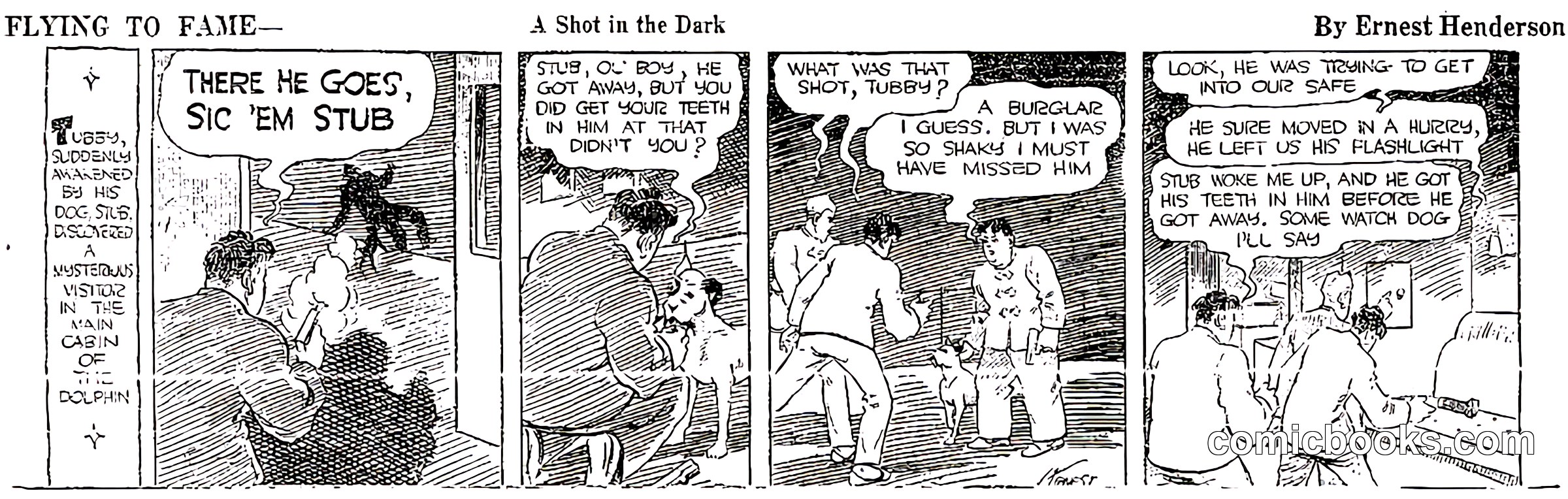 Flying to Fame — A Shot in the Dark