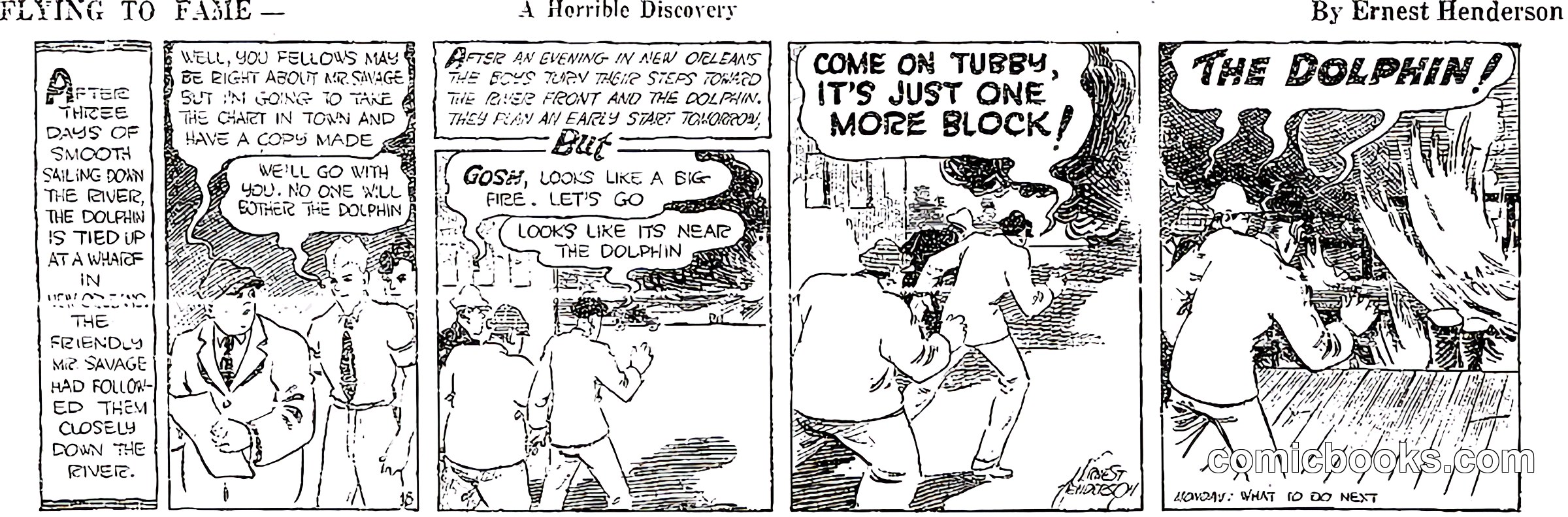 Flying to Fame — A Horrible Discovery