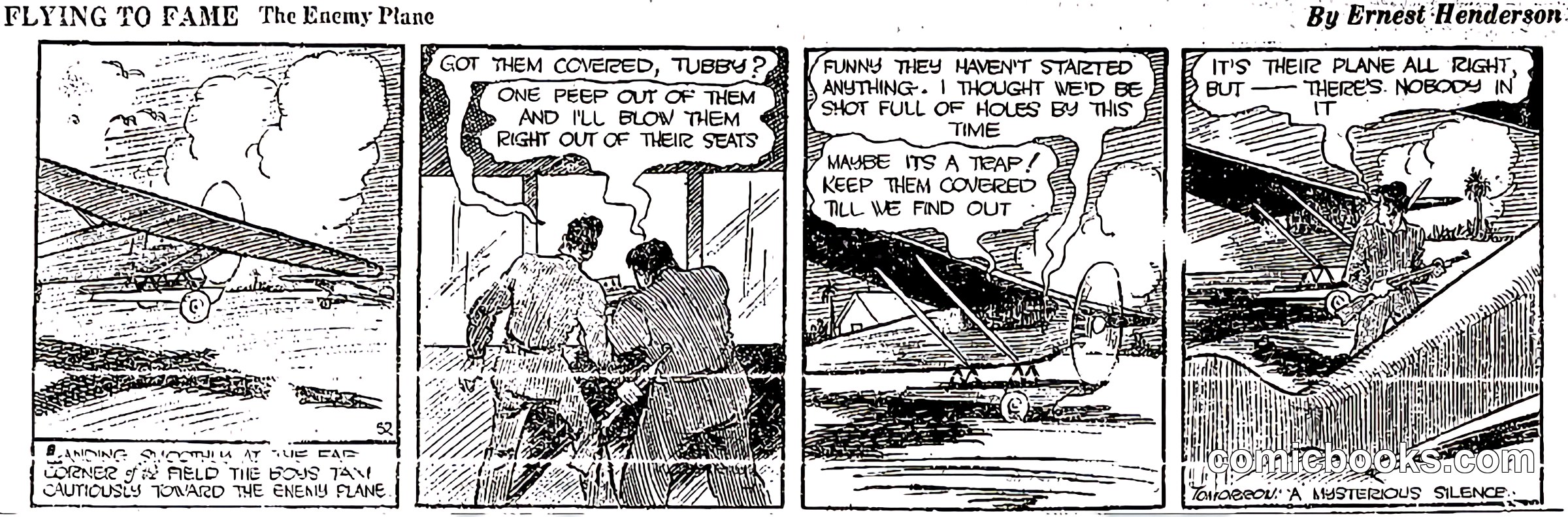 Flying to Fame: The Enemy Plane