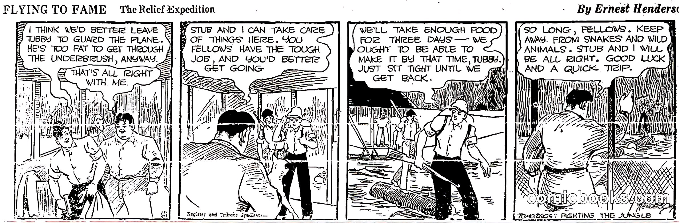 Flying to Fame: The Relief Expedition