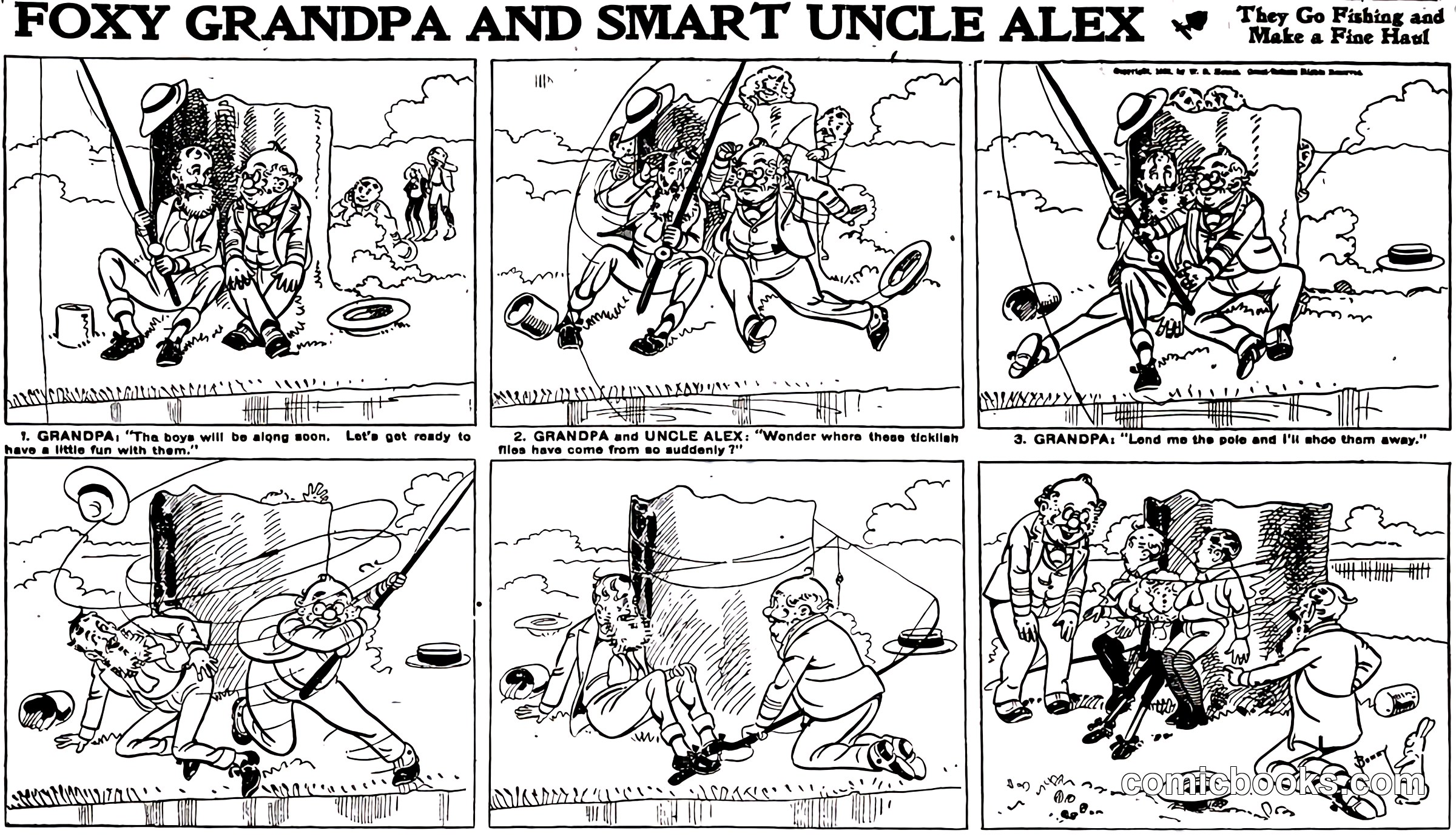 Foxy Grandpa and Smart Uncle Alex