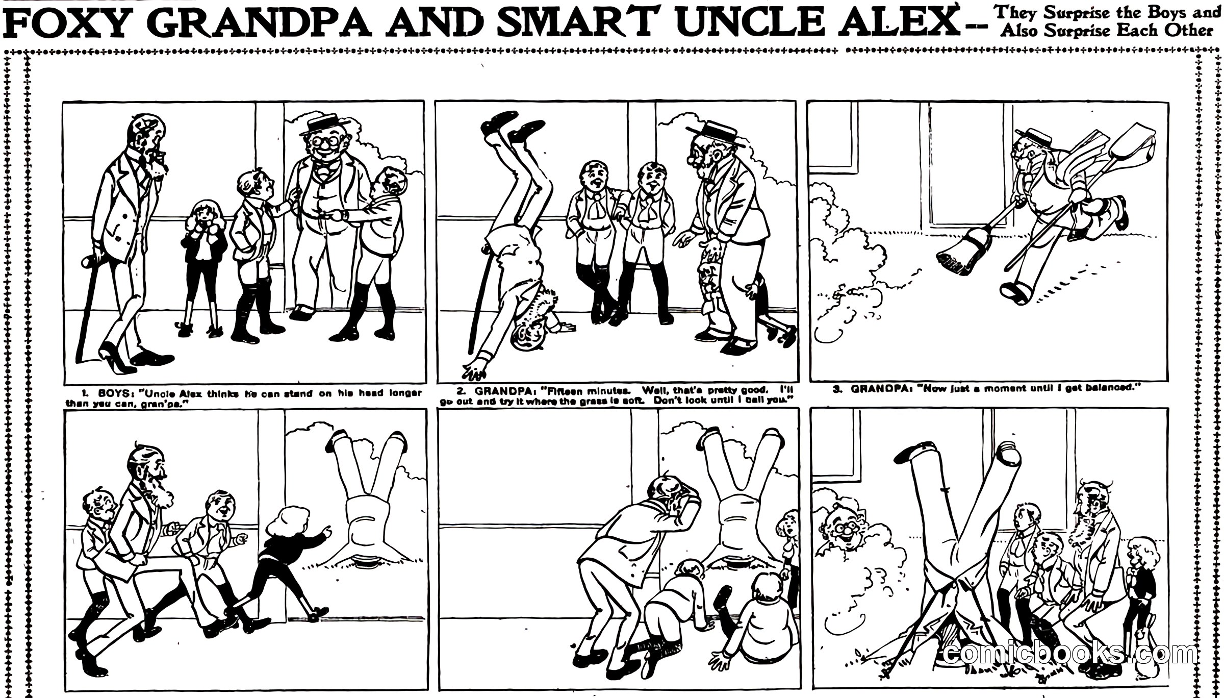 Foxy Grandpa and Smart Uncle Alex