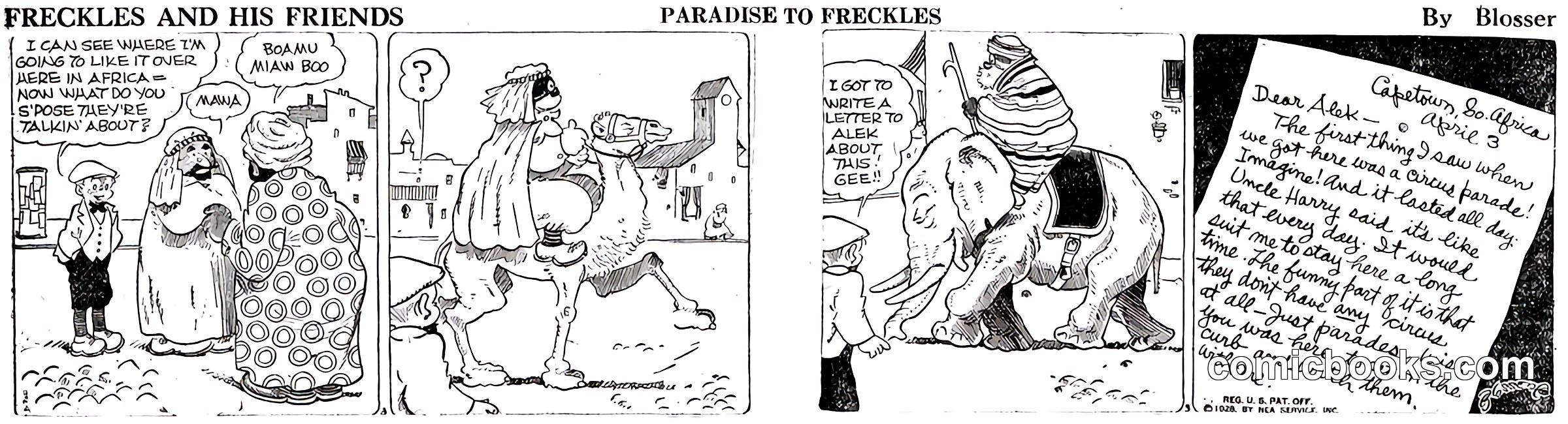 Freckles and His Friends