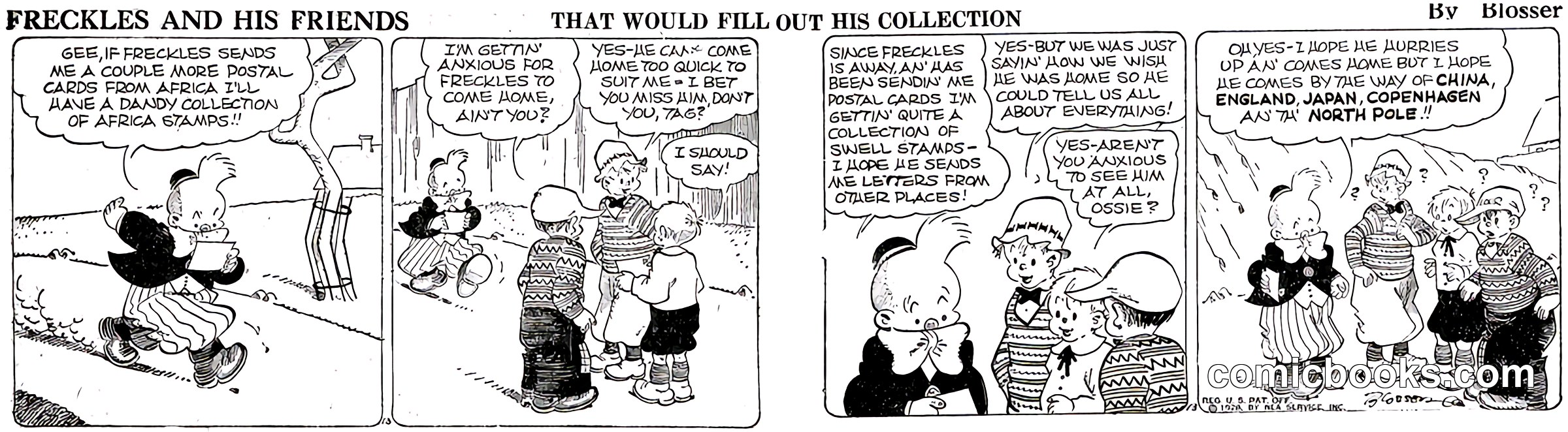 Freckles and His Friends