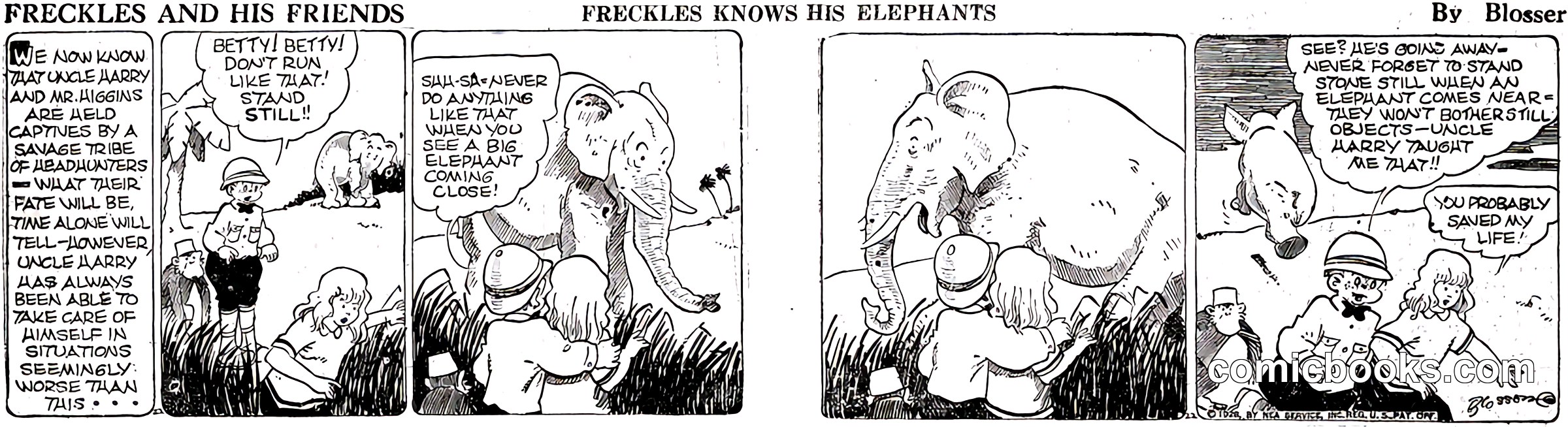 Freckles and His Friends