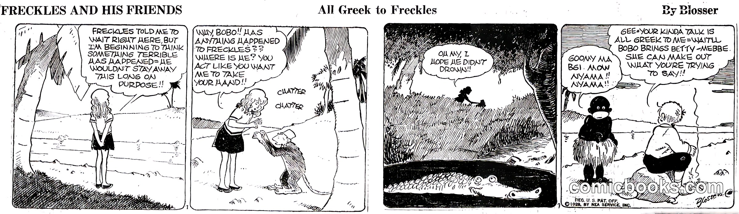 Freckles and His Friends