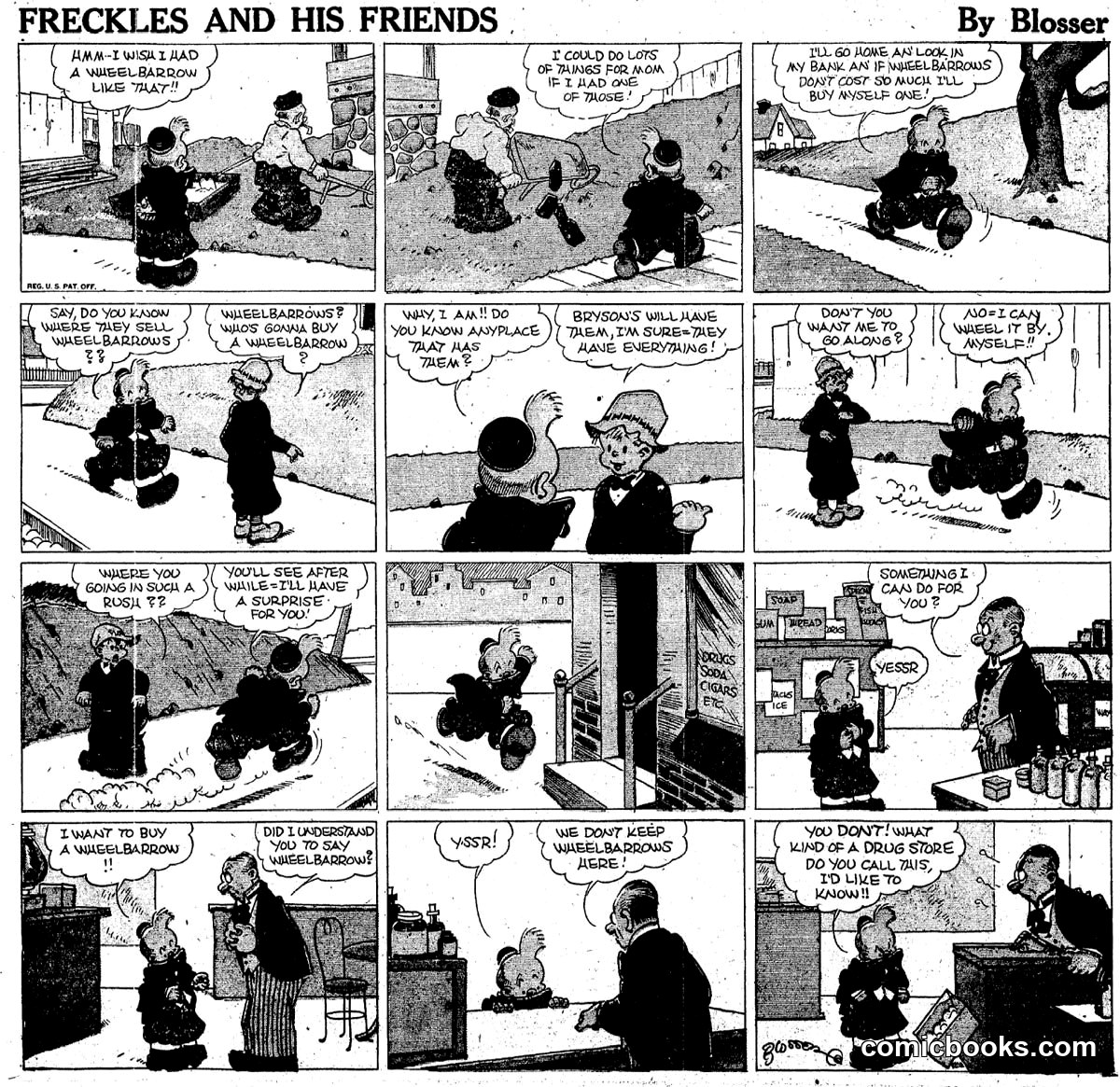 Freckles and His Friends
