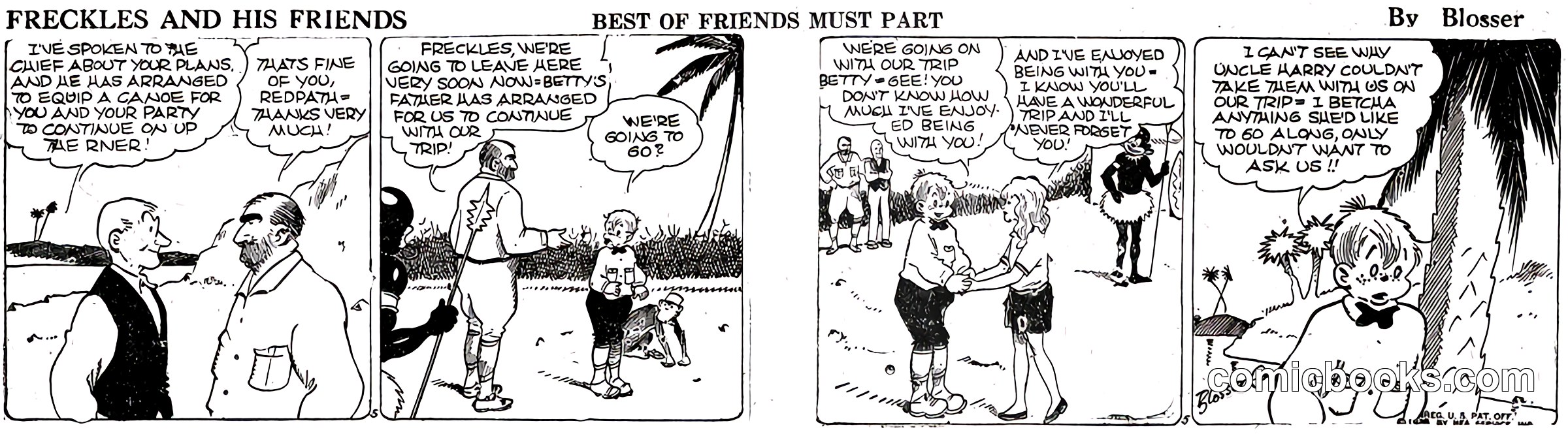 Freckles and His Friends