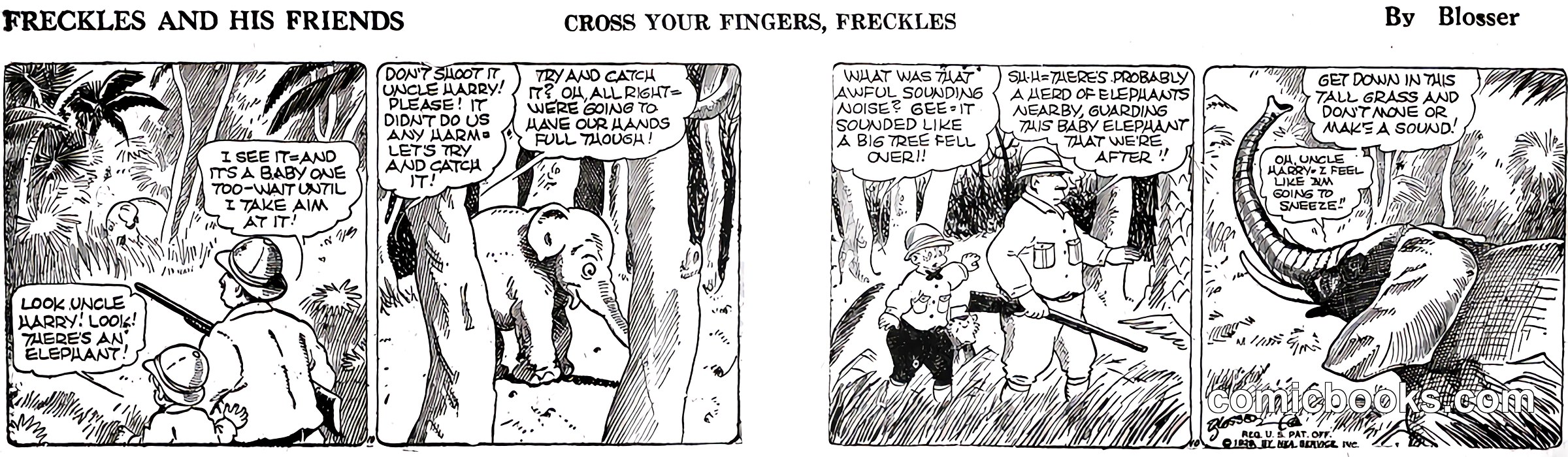 Freckles and His Friends