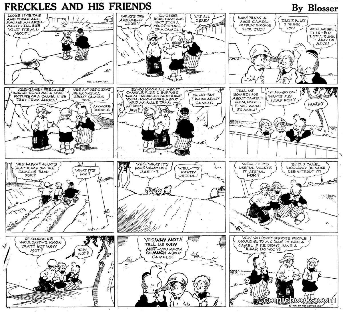 Freckles and His Friends