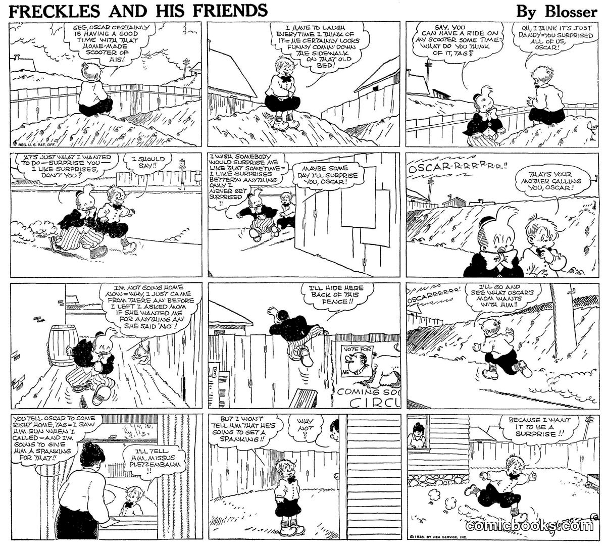 Freckles and His Friends