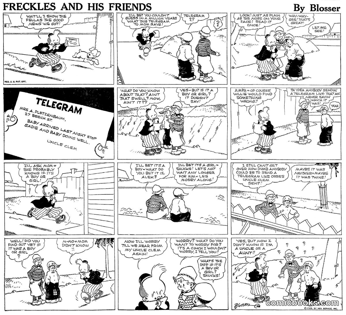 Freckles and His Friends