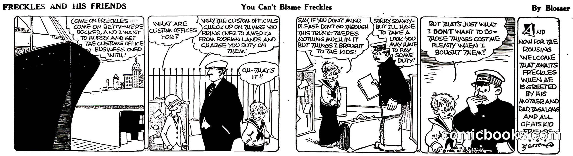 Freckles and His Friends