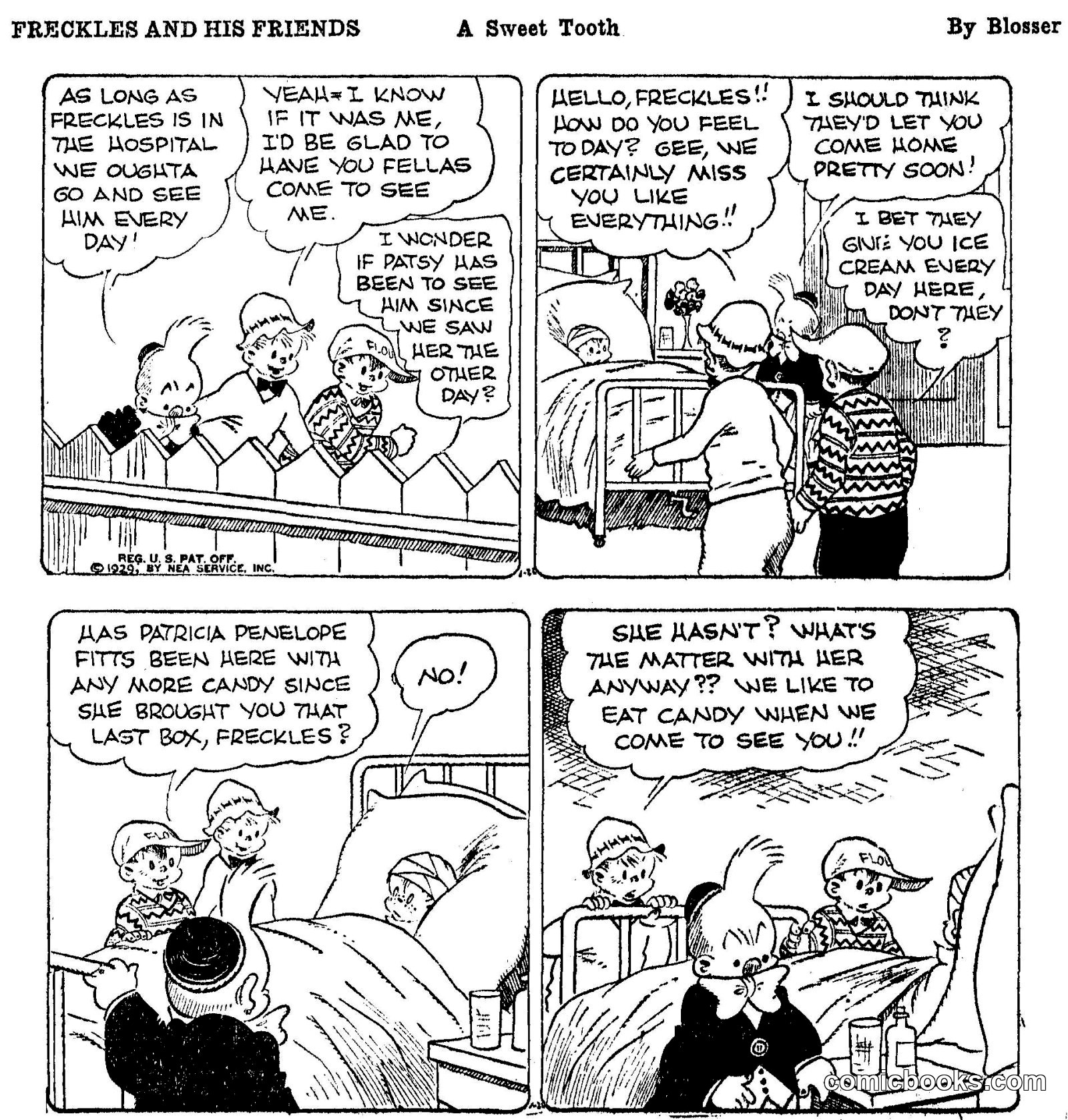 Freckles and His Friends: "A Sweet Tooth"