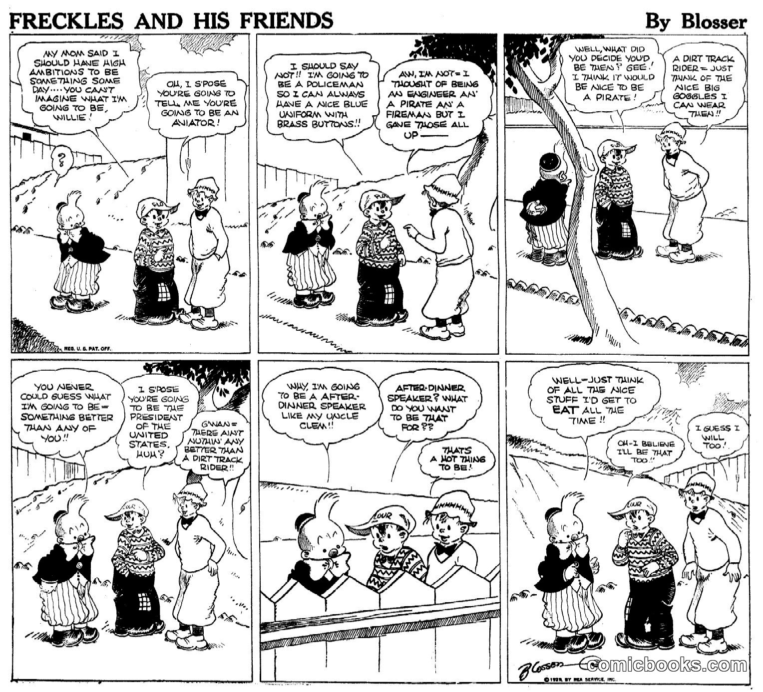 Freckles and His Friends