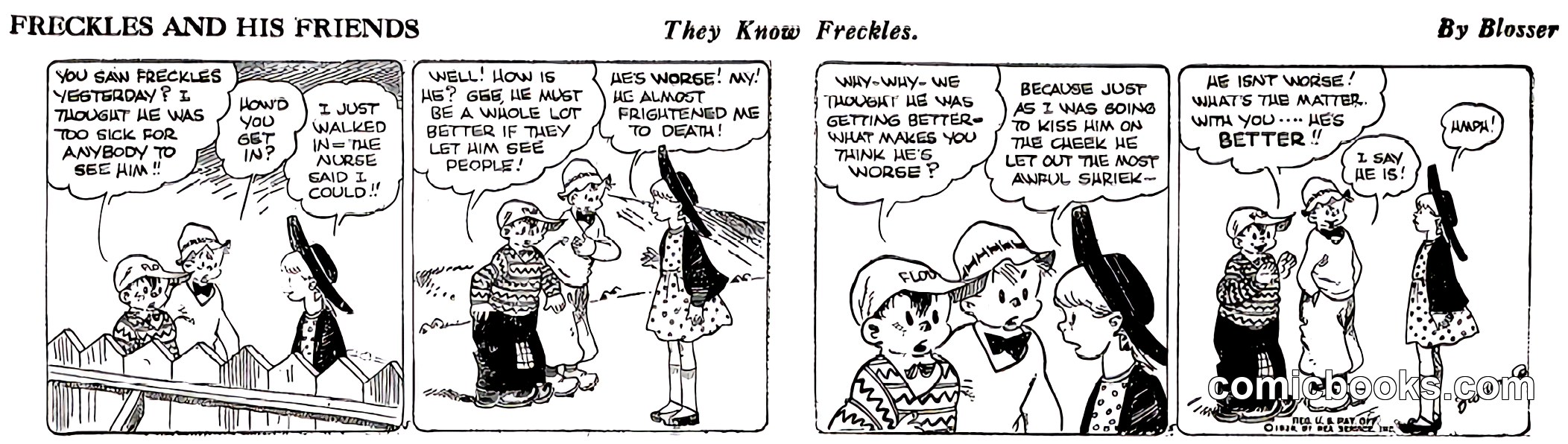 Freckles and His Friends