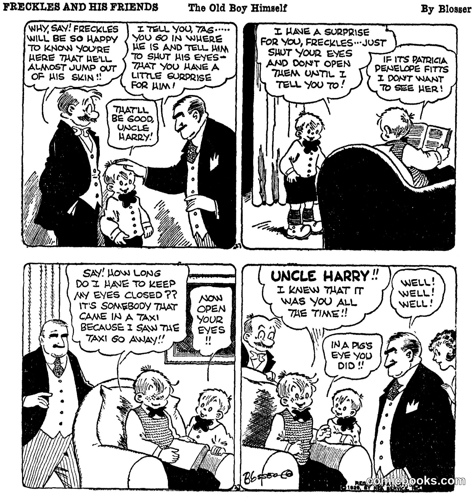Freckles and His Friends