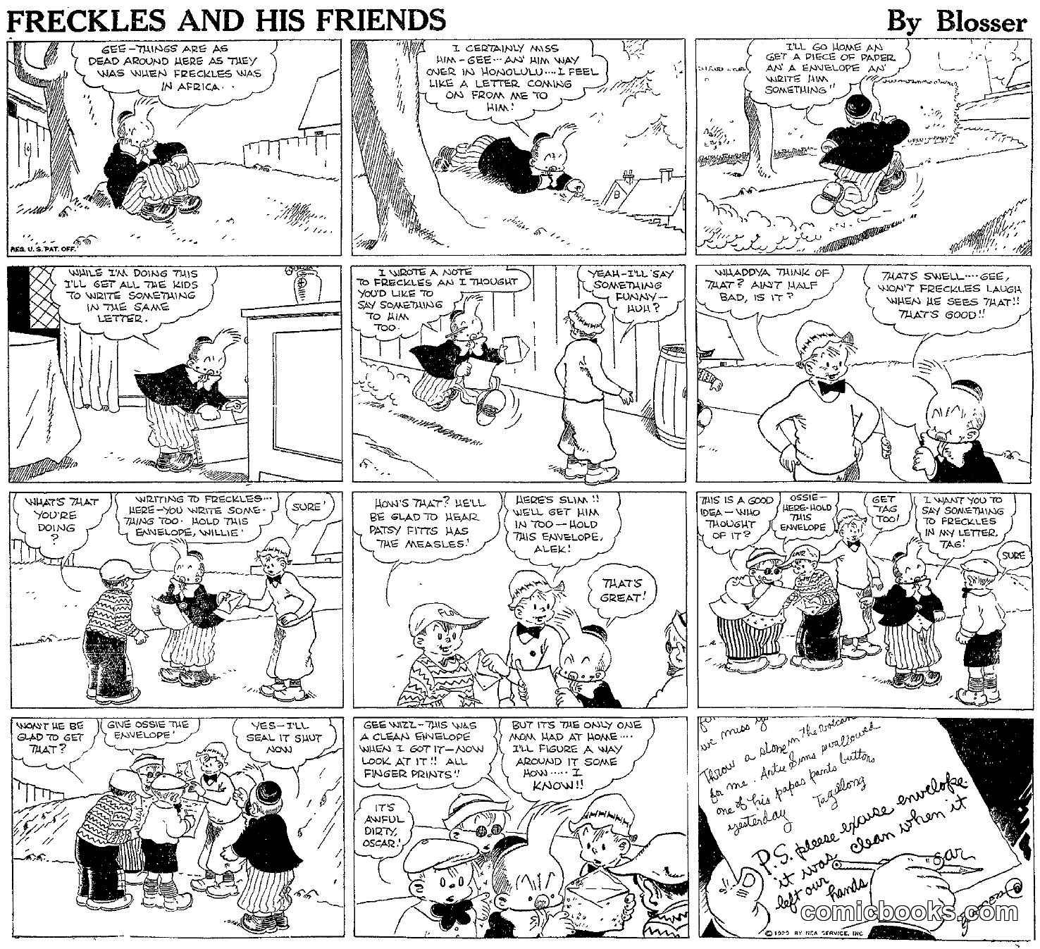 Freckles and His Friends
