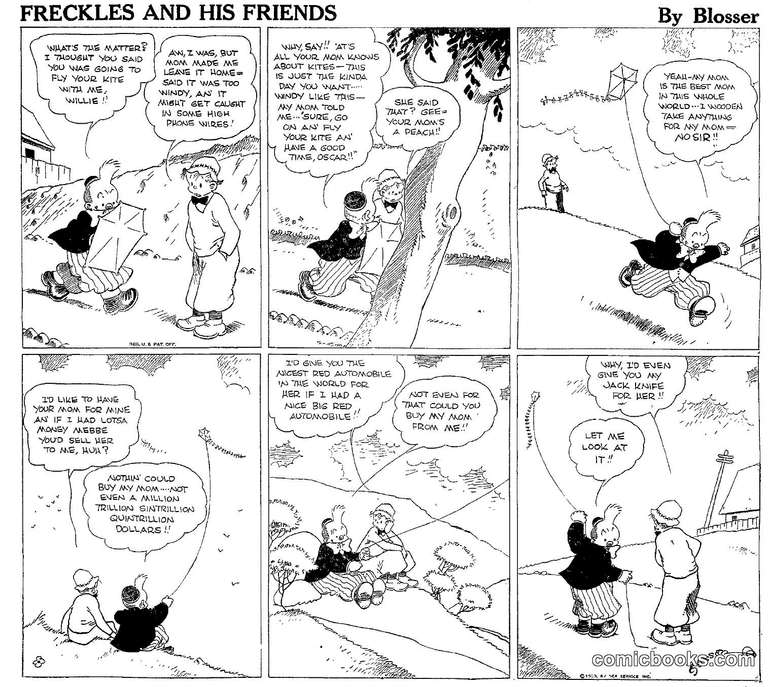 Freckles and His Friends