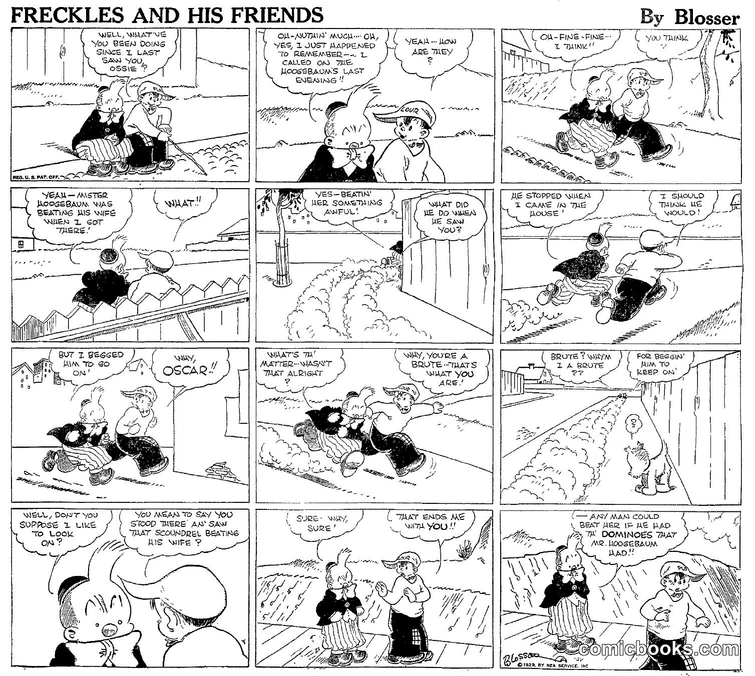 Freckles and His Friends