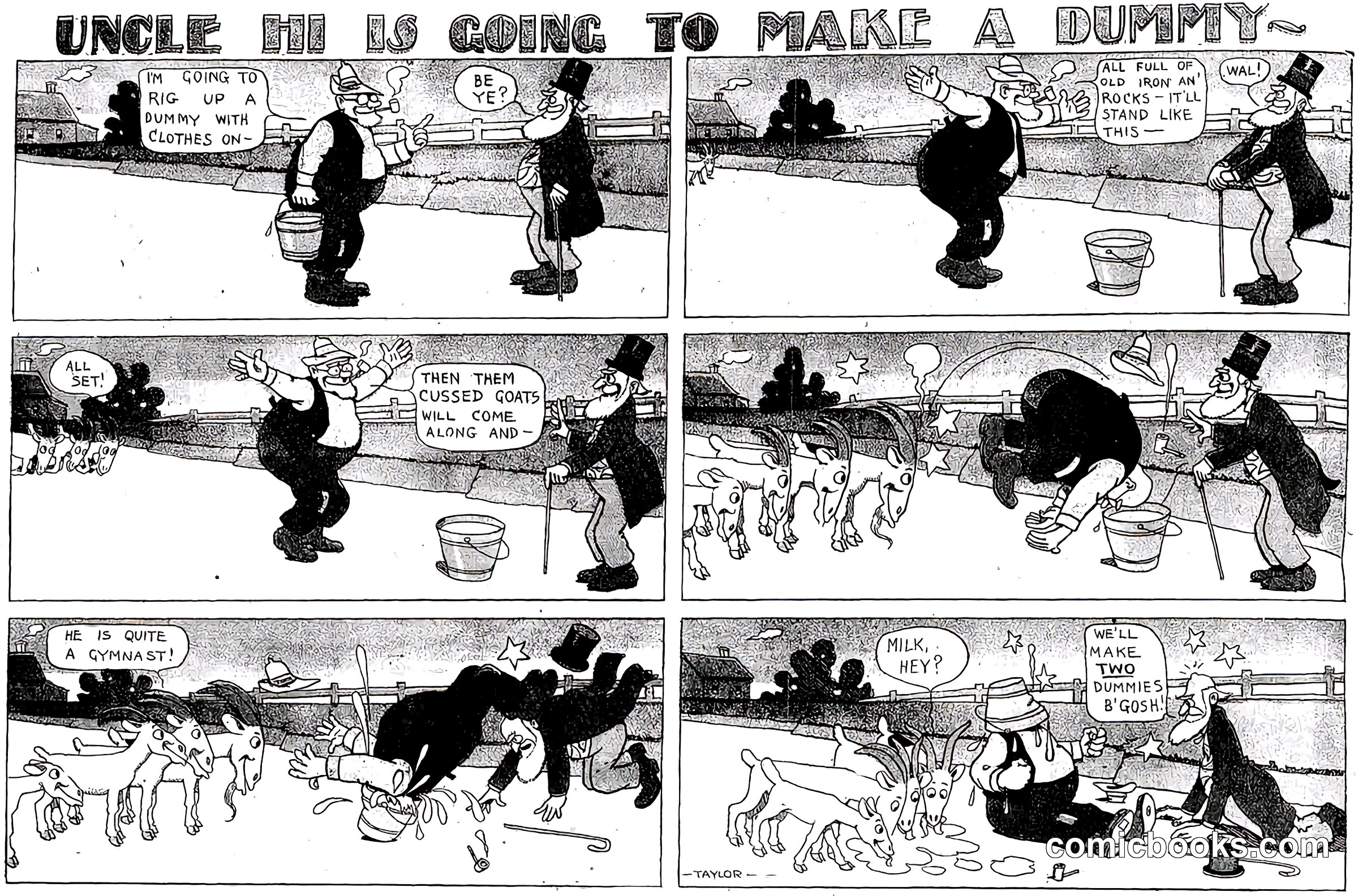 Uncle Hi Is Going to Make a Dummy
