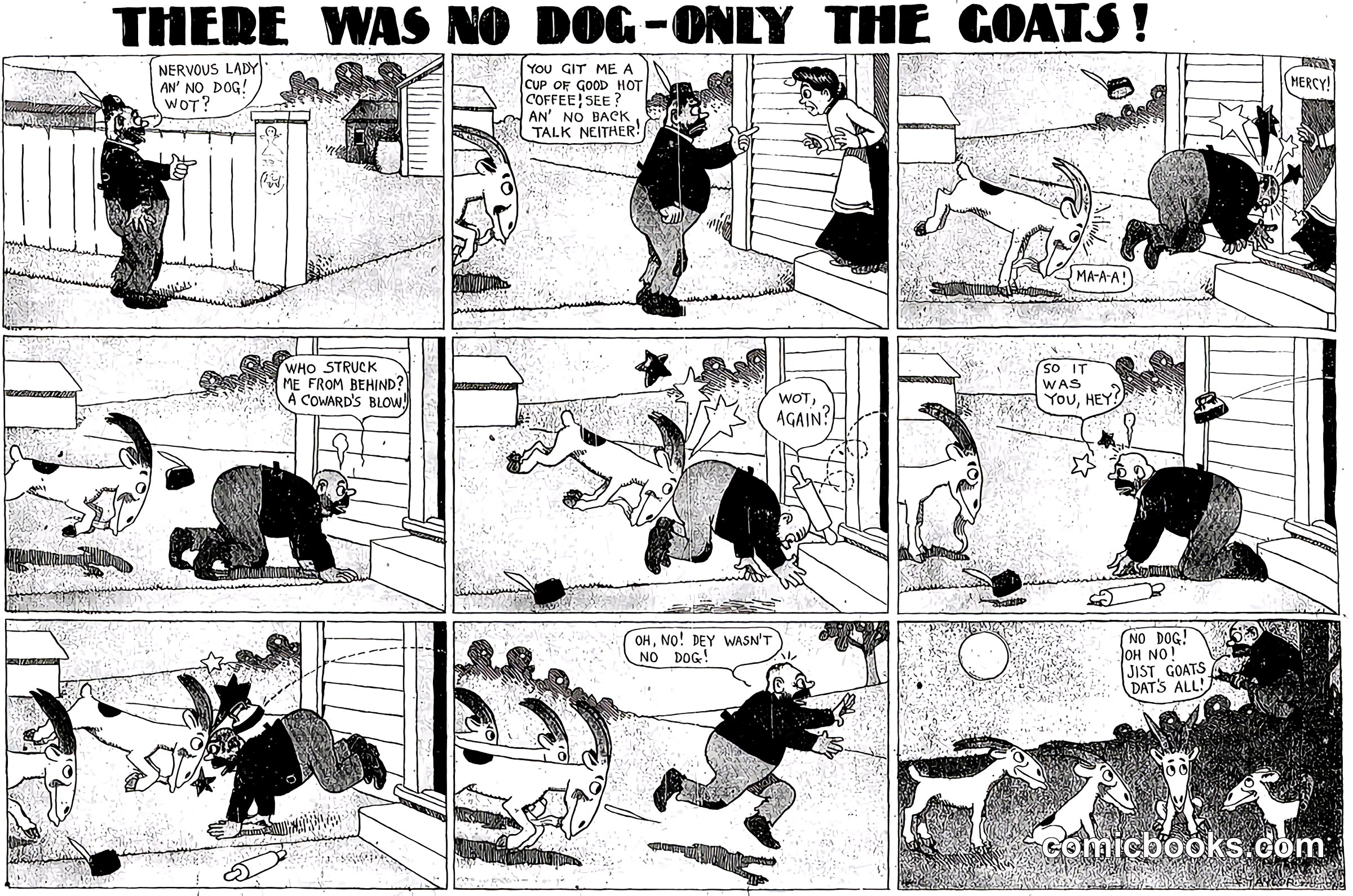 There Was No Dog—Only the Goats!