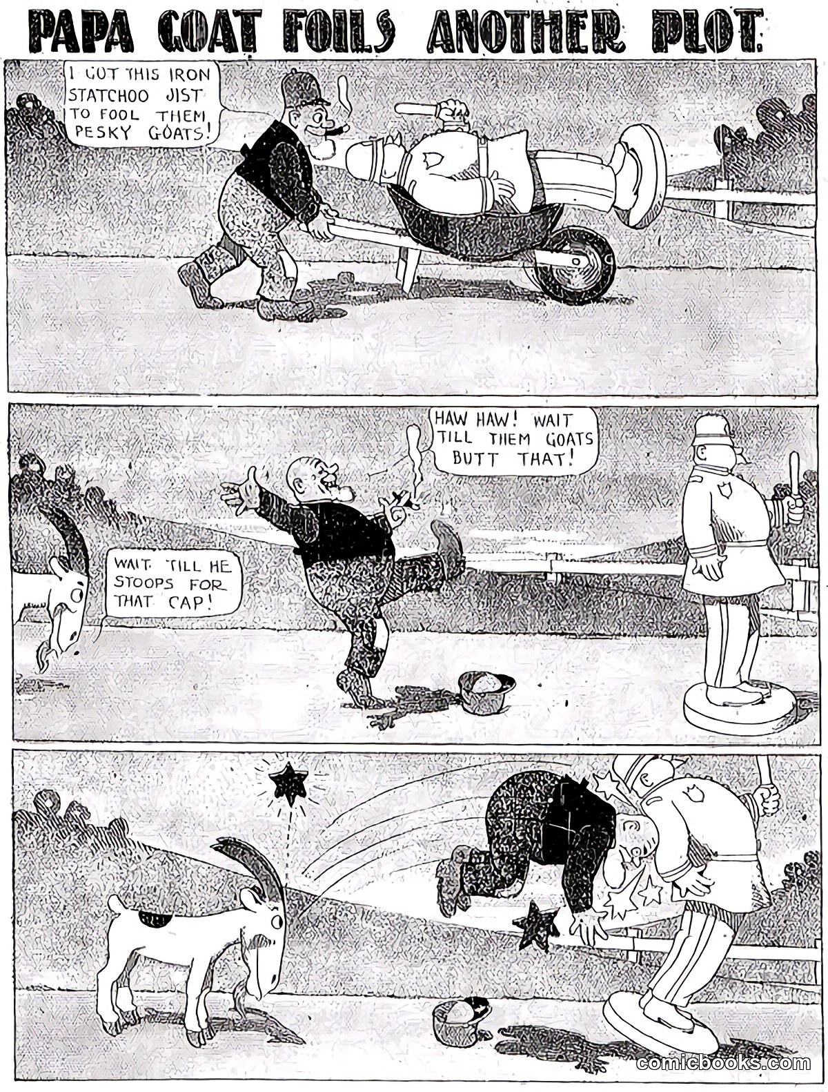 Papa Coat Foils Another Plot
