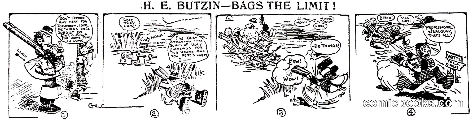 H. E. Butzin — Bags the Limit!