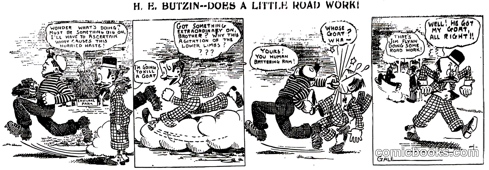 H. E. Butzin — Does a Little Road Work