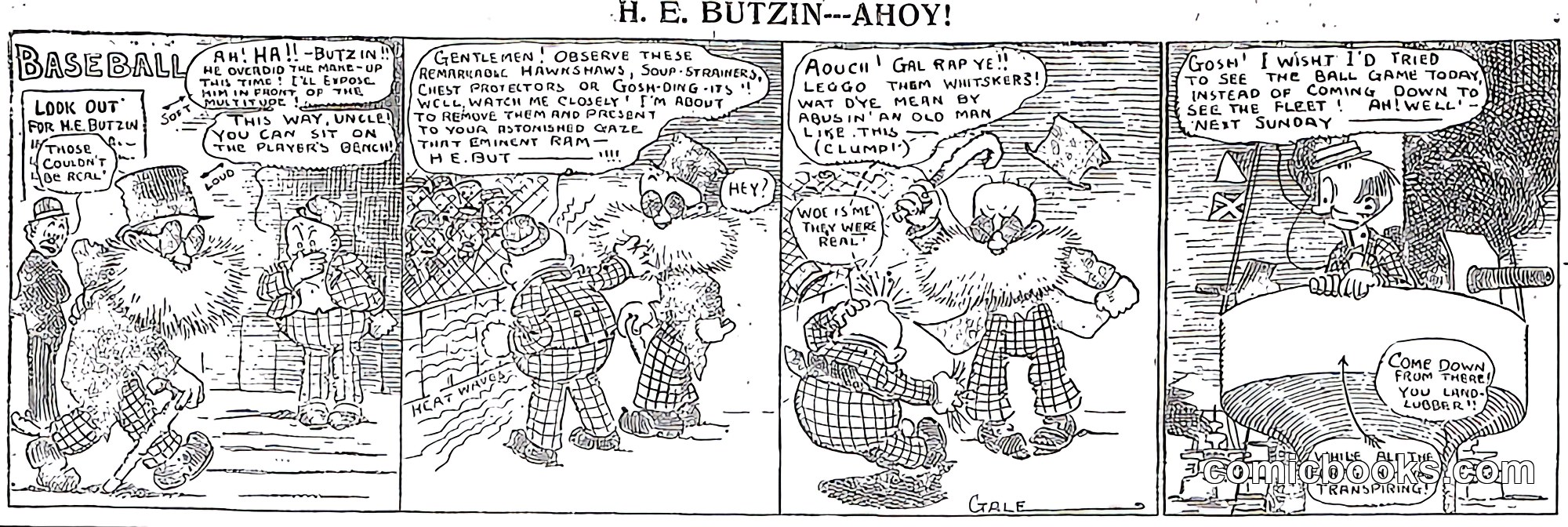 H. E. Butzin—Ahoy!