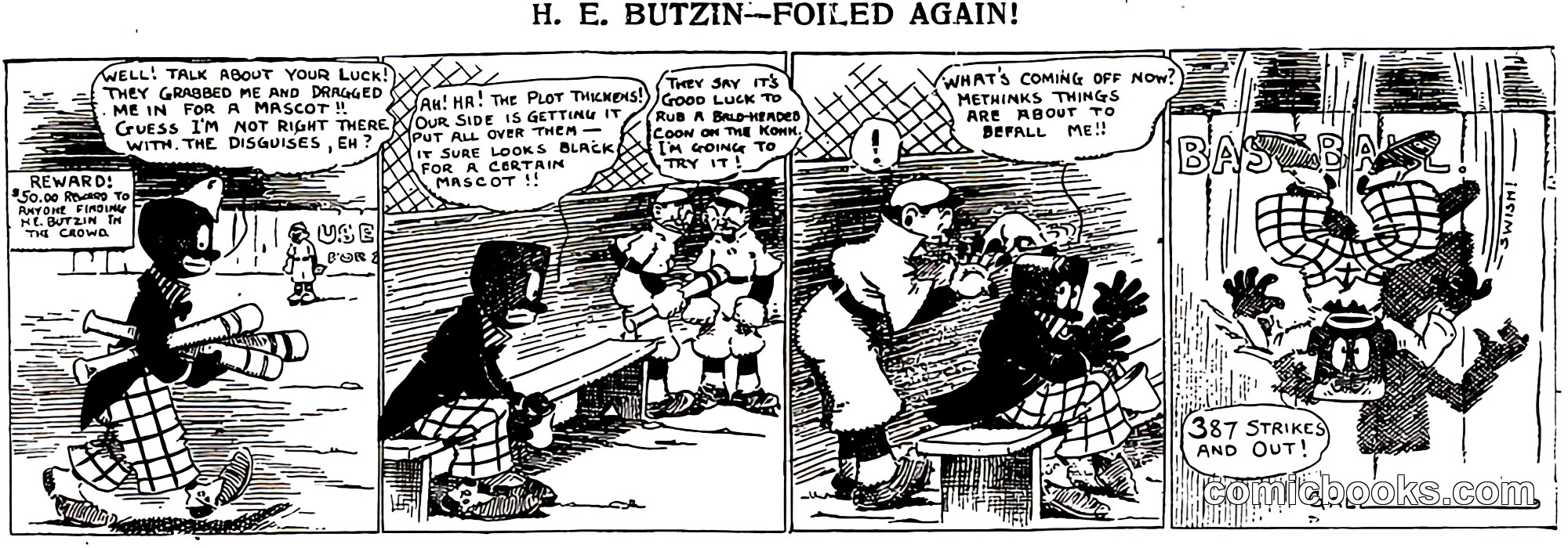 H. E. Butzin—Foiled Again!