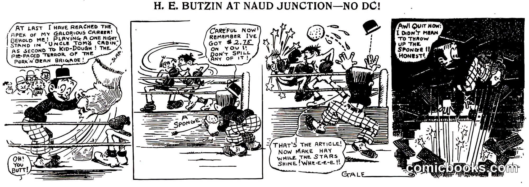 H. E. Butzin at Naud Junction—No DC!