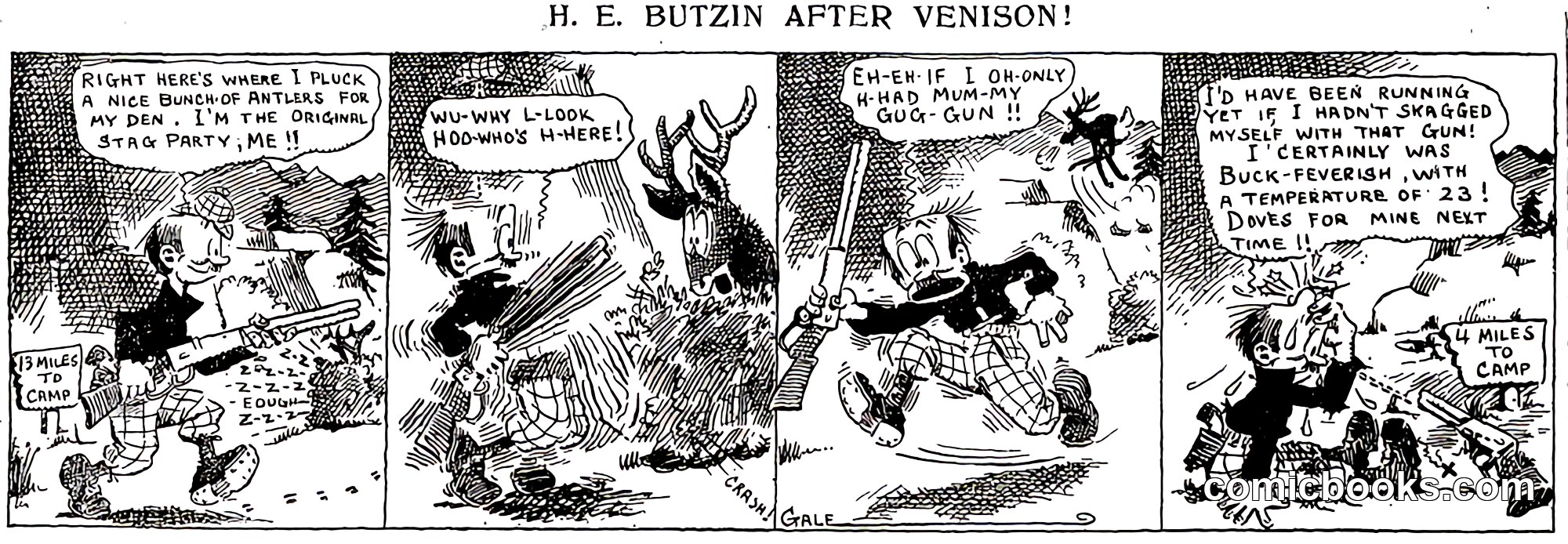 H. E. Butzin — After Venison!