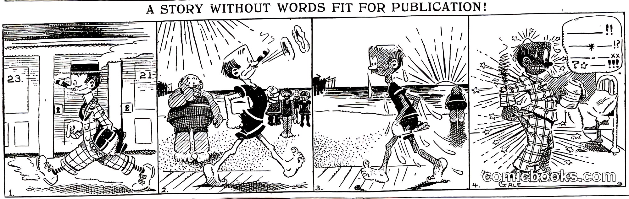 Sunday Comic Strip by H. E. Butzin
