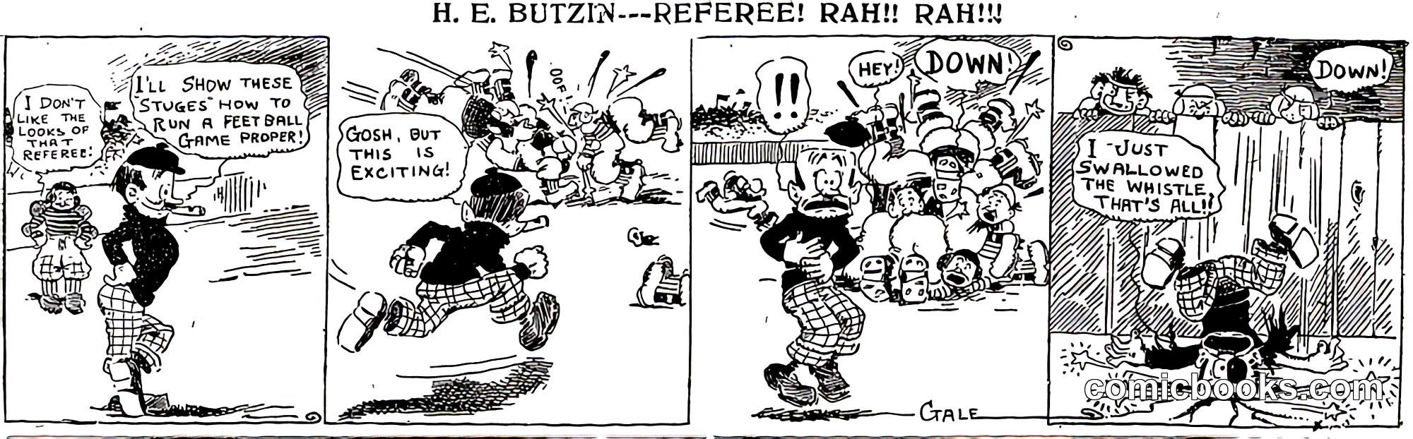 H. E. Butzin, "Referee! Rah!! Rah!!!"