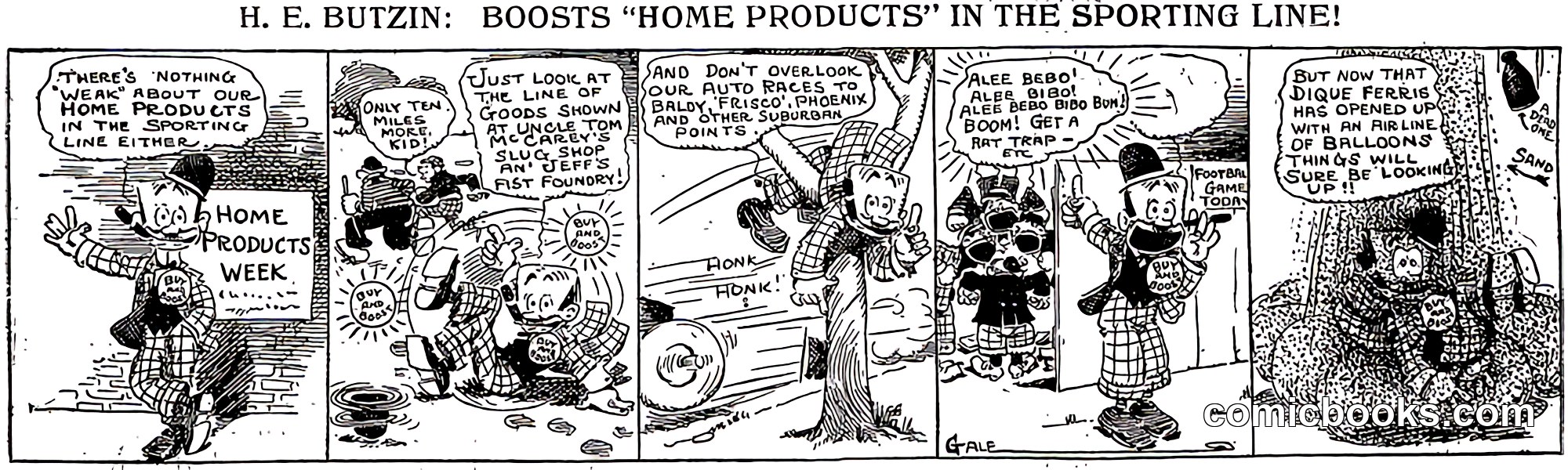 H. E. Butzin: 'Home Products' Week
