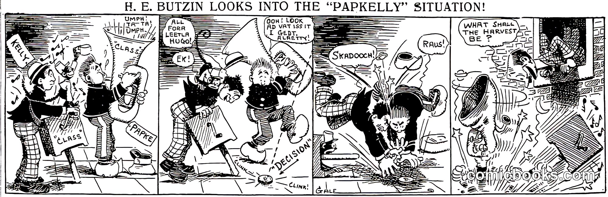H. E. Butzin — Papkelly Situation