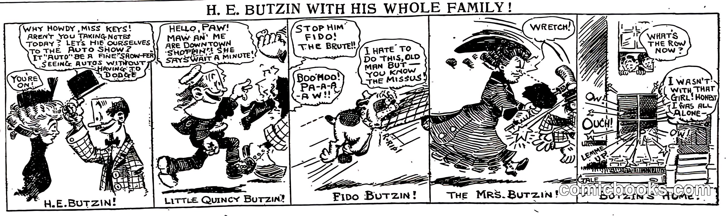H. E. Butzin with His Whole Family!