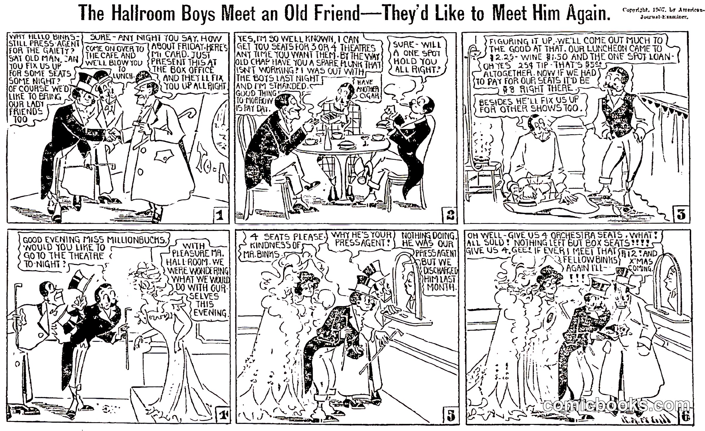 The Hallroom Boys Meet an Old Friend