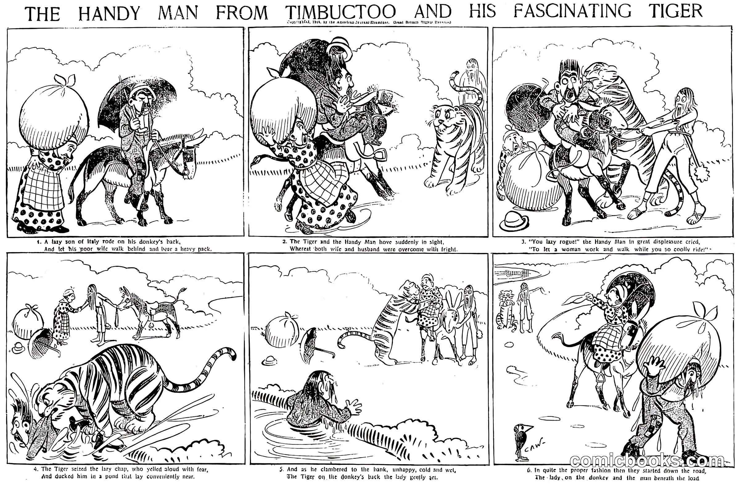 The Handy Man from Timbuctoo and His Fascinating Tiger