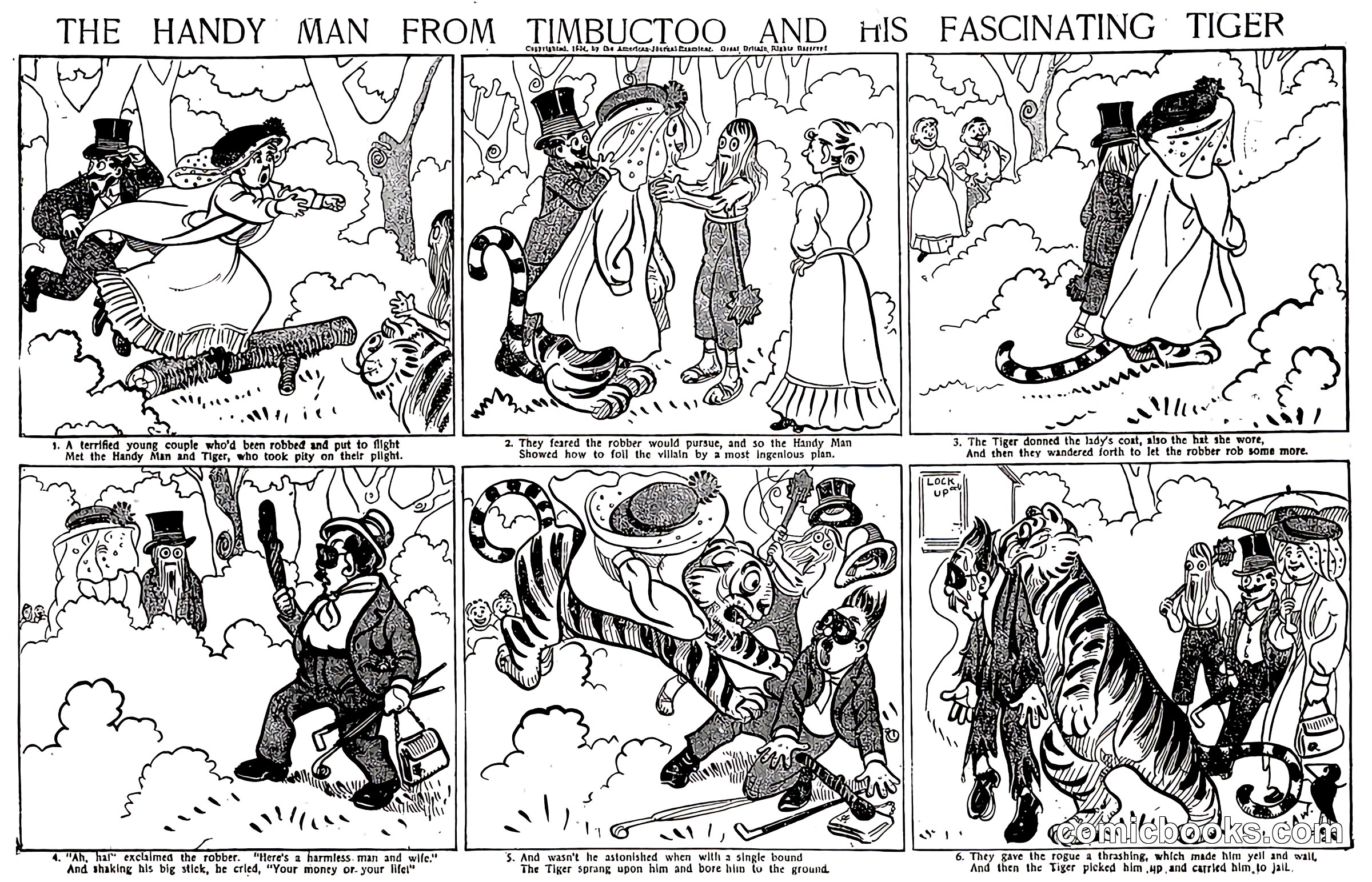 The Handy Man from Timbuctoo and His Fascinating Tiger