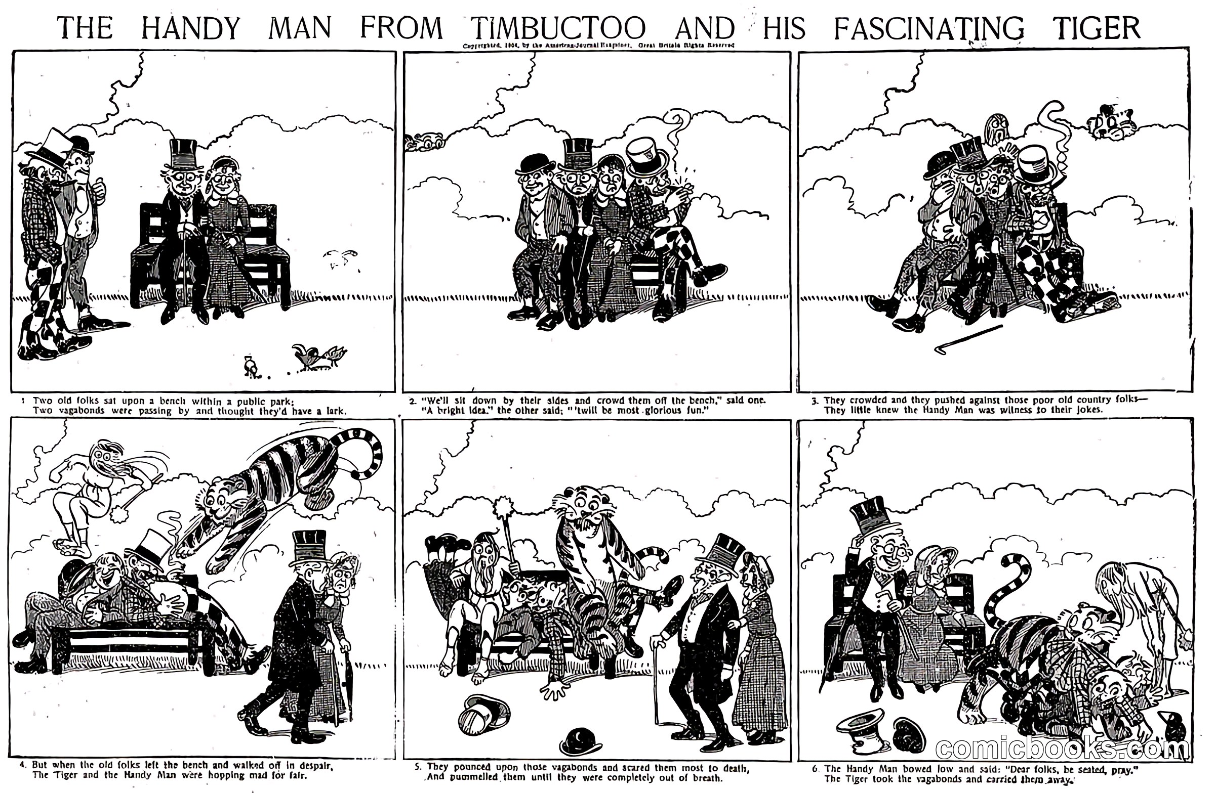 The Handy Man from Timbuctoo and His Fascinating Tiger