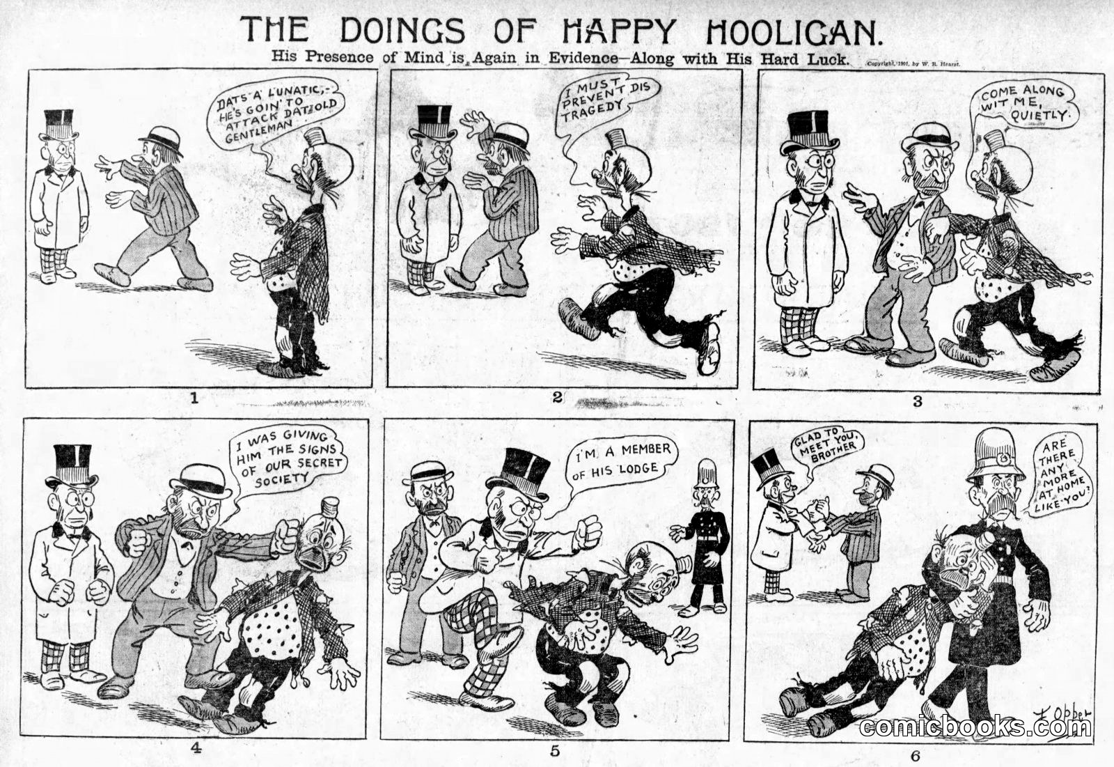 Happy Hooligan — 1901-05-26