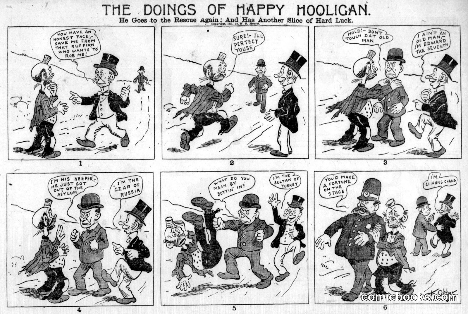 Happy Hooligan — 1901-06-09