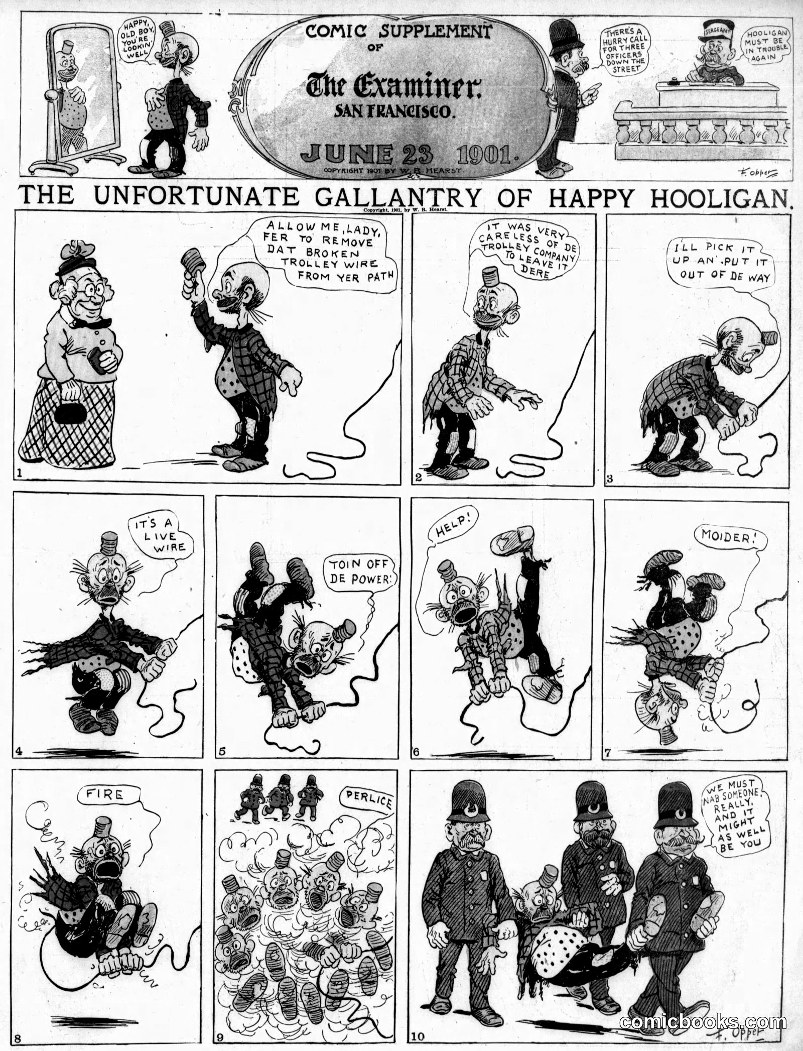 Happy Hooligan — 1901-06-23