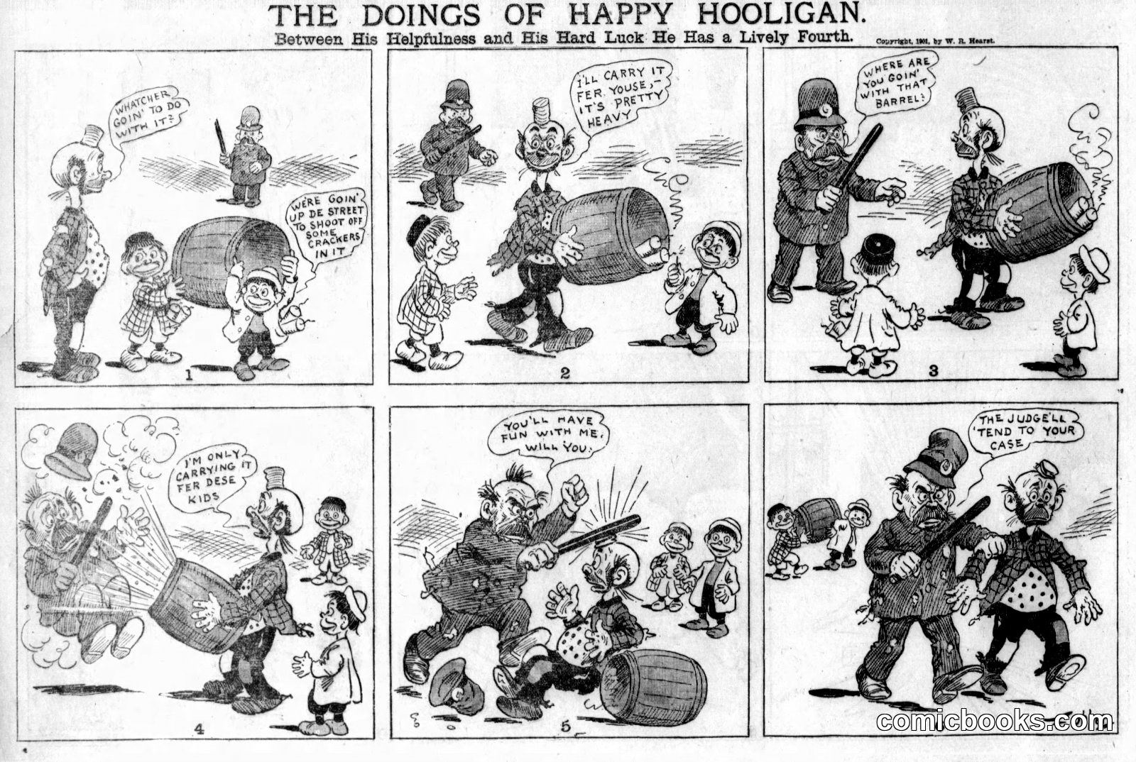 Happy Hooligan — 1901-06-30