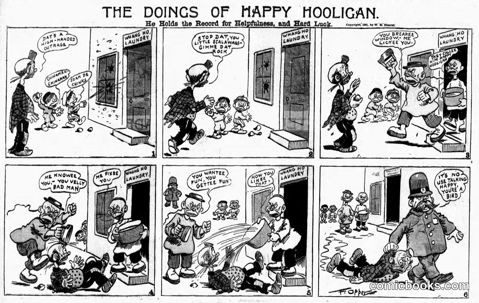 Happy Hooligan — 1901-08-18